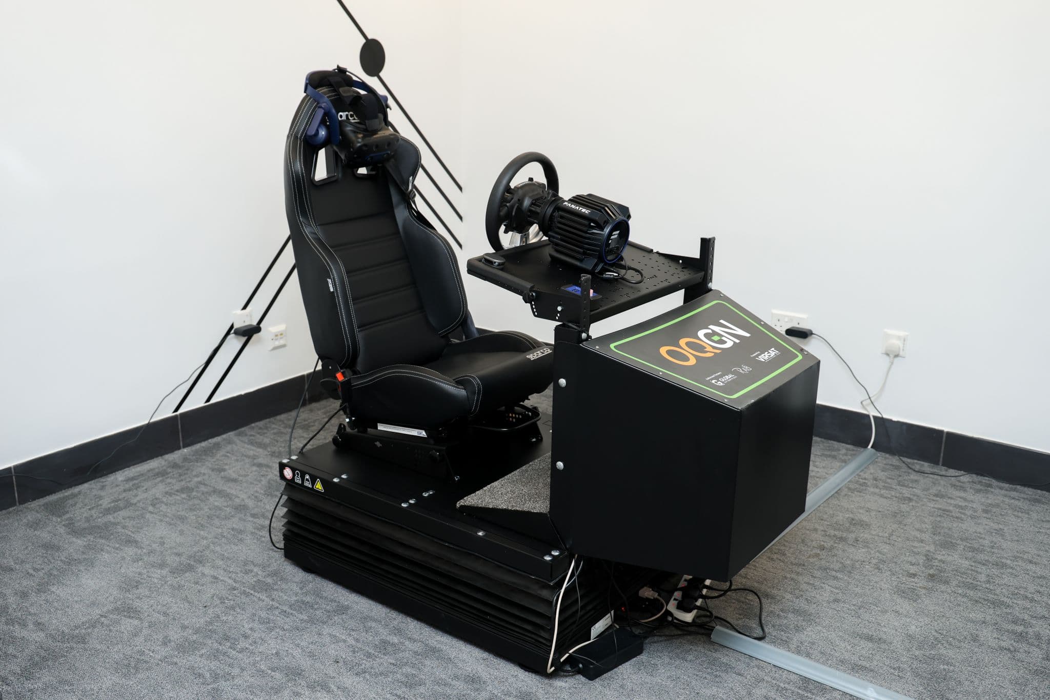 OQGN Motion Driving Simulator Cockpit Setup
