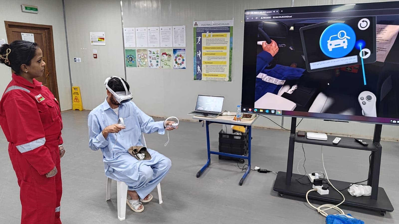 Enhancing Road Safety Awareness through VR at CCED Sites