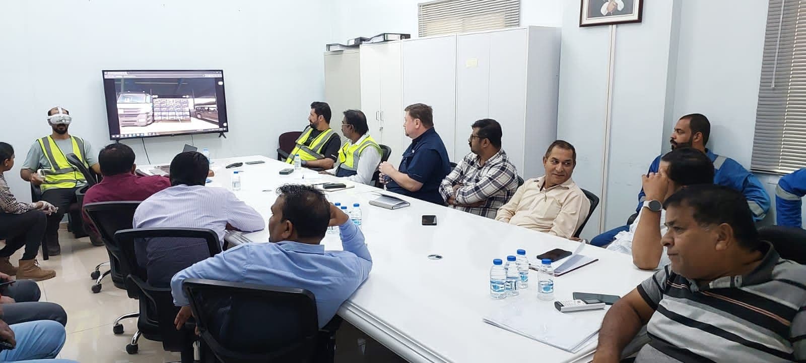Galfar Operational Team Observing VR Safety Trials
