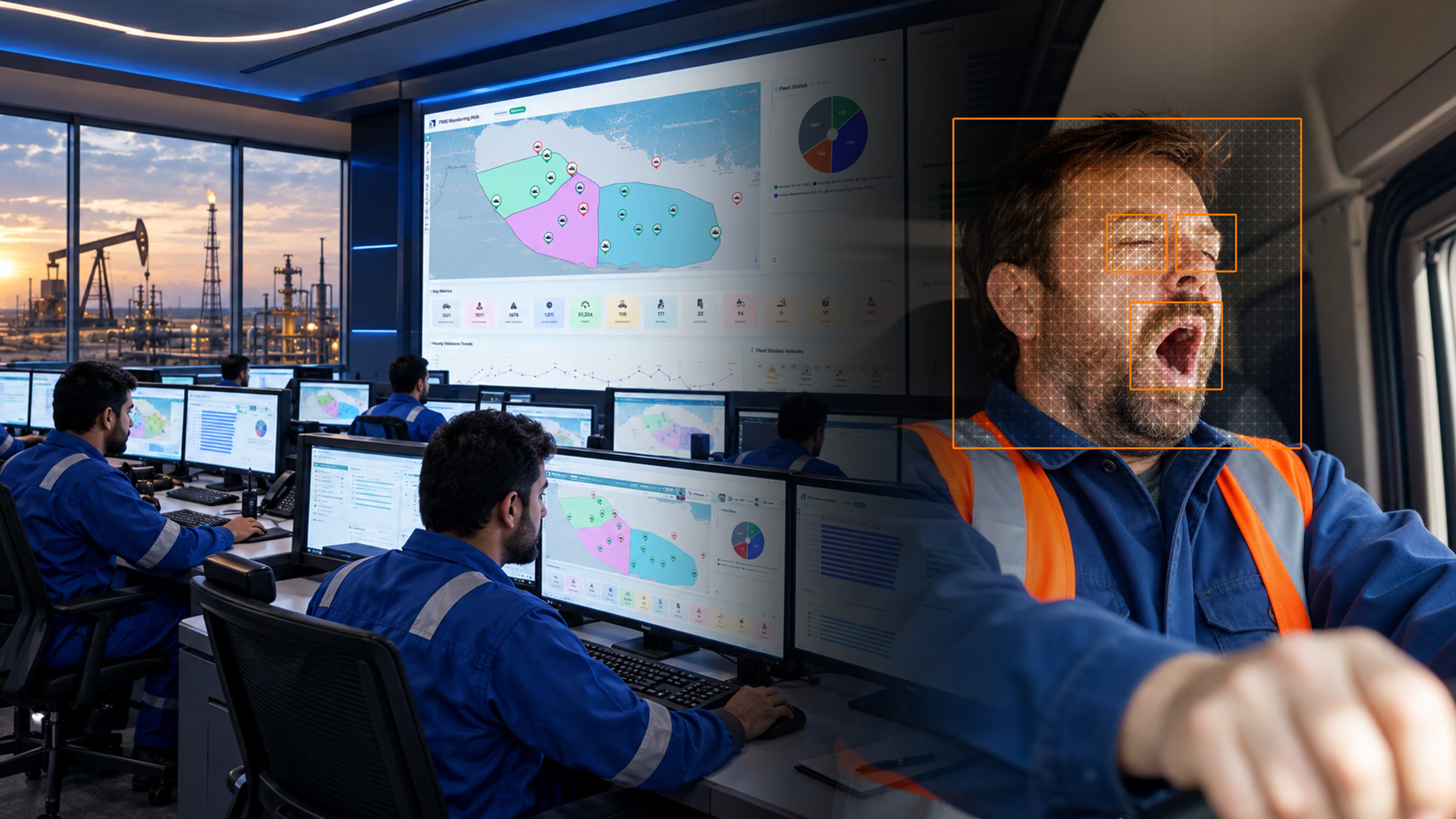 IVMS & DFMS Monitoring - 24/7 Operations Control Room