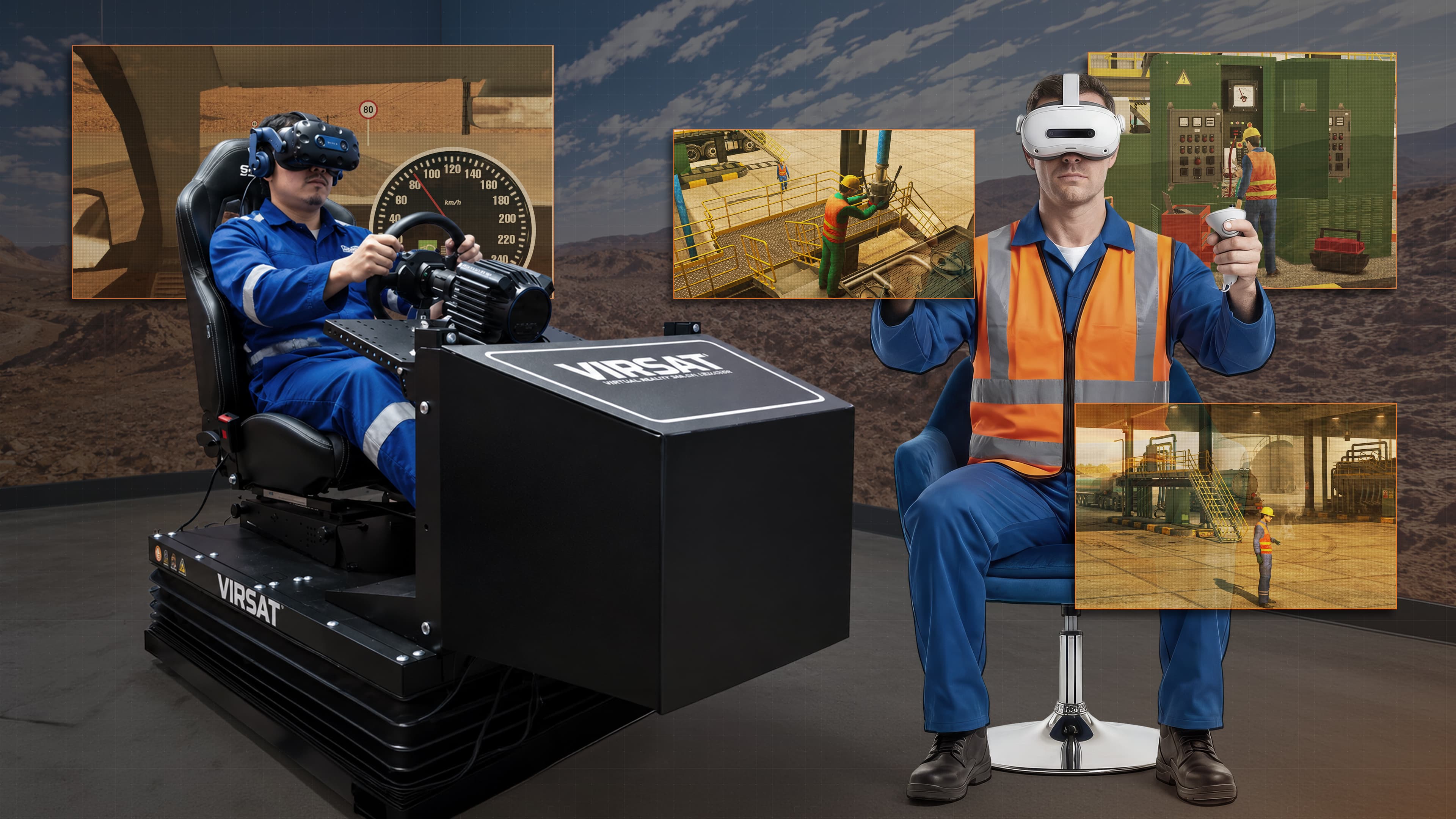 VR Safety Training Simulation for High-Risk Workforce